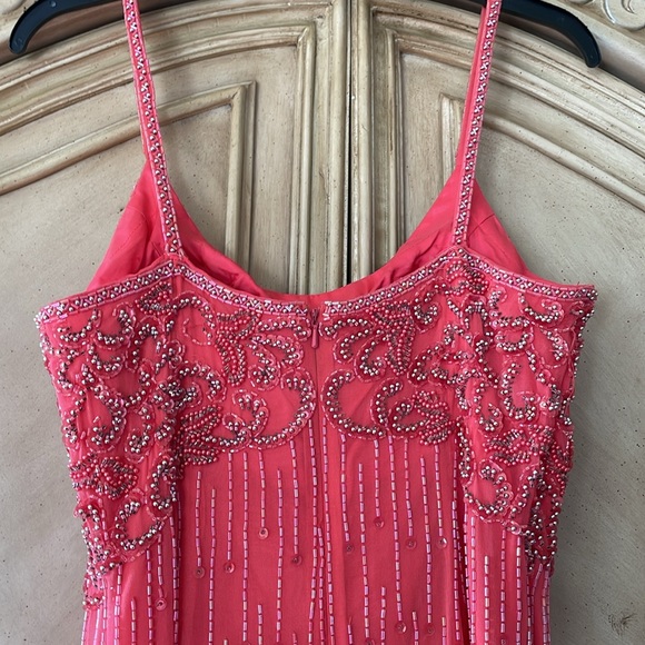 Alyce Designs Beaded Dress Gown prom wedding special event absolutely gorgeous - Picture 10 of 15